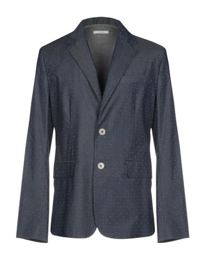 Shop Obvious Basic Blazer In Slate Blue