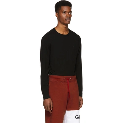 Shop Givenchy Black Wool 4g Sweater