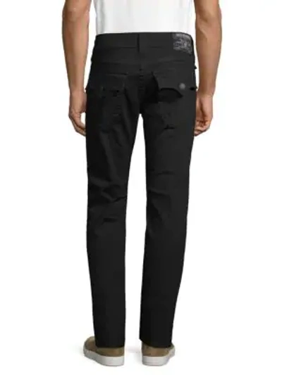 Shop True Religion Men's Skinny Flap Pocket Jeans In Black