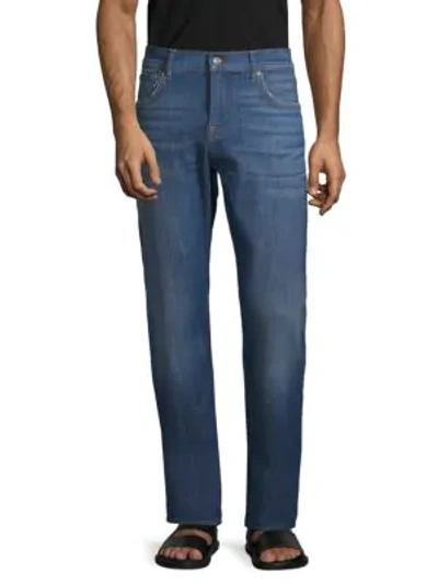Shop 7 For All Mankind Classic Straight Jeans In Prevalence