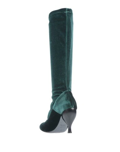 Shop Tipe E Tacchi Boots In Dark Green