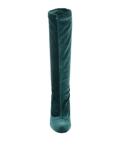 Shop Tipe E Tacchi Boots In Dark Green