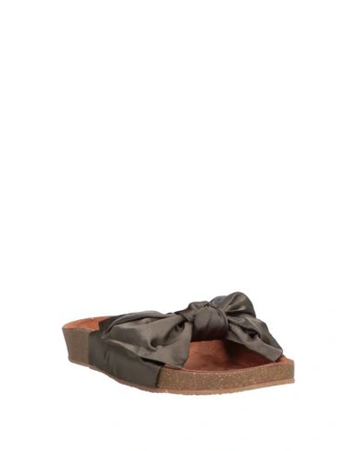 Bibi Lou Sandals In Green