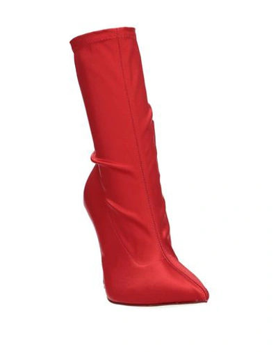 Shop Giampaolo Viozzi Ankle Boot In Red