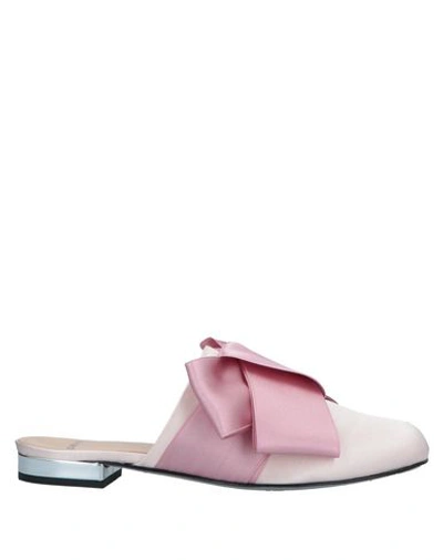 Shop Tipe E Tacchi Mules And Clogs In Pastel Pink