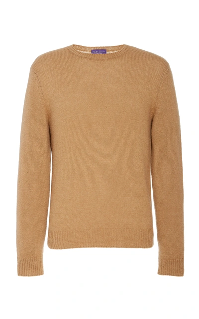 Shop Ralph Lauren Merino Crewneck Sweater In Neutral