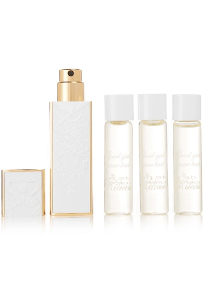 Shop Kilian Eau De Parfum And Refills, 4 X 7.5ml In Colorless
