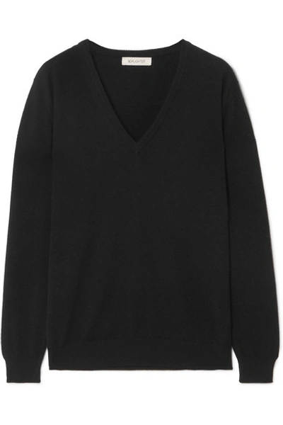 Shop Daughter Bray Cashmere Sweater In Black