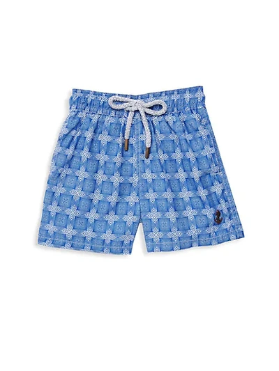 Shop Retromarine Boy's Scallops Printed Swim Shorts