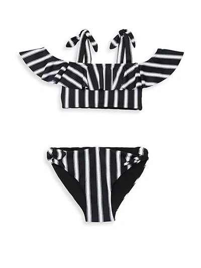 Shop Tori Praver Swim Nila Stripe Bikini Set
