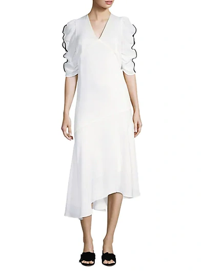 Shop Prose & Poetry Shirley Tie-back Asymmetrical Dress