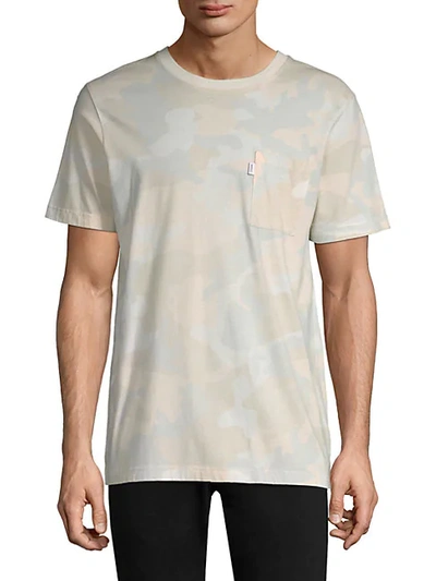 Shop Wesc Maxwell Camouflage Cotton T-shirt