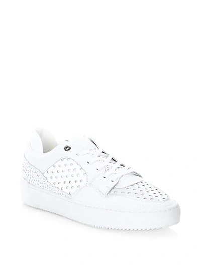 Shop Android Homme Leather Low-top Sneakers