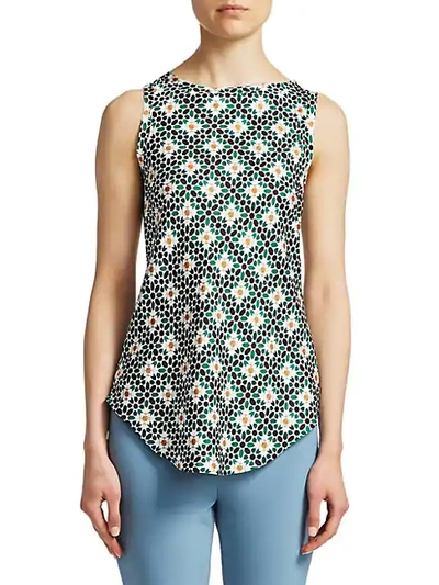 Shop Theory Floral Print Racer Top