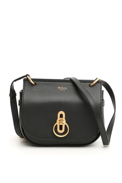Shop Mulberry Amberley Small Bag In Black|nero