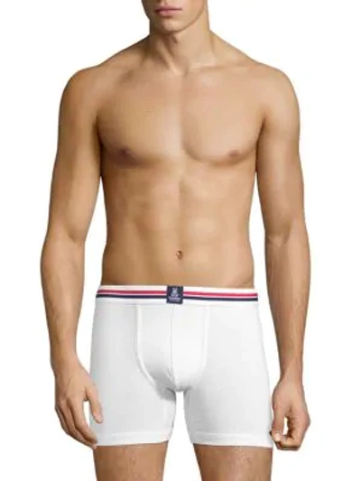 Shop Psycho Bunny 3-pack Motion Boxer Briefs In White Red