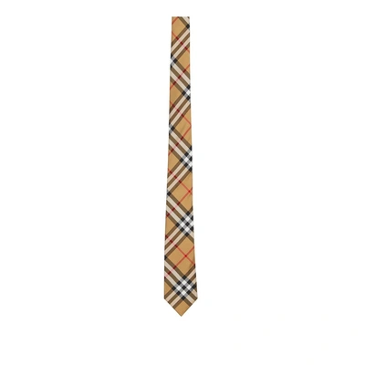 Shop Burberry Modern Cut Vintage Check Silk Tie