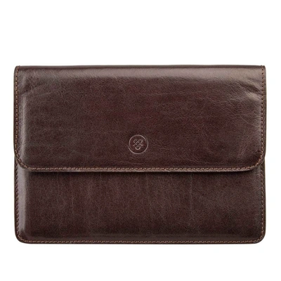 Shop Maxwell Scott Bags Handcrafted Luxury Brown Leather Travel Wallet