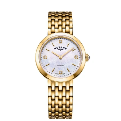 Shop Rotary Watches Balmoral Gold Plate Bracelets Watch