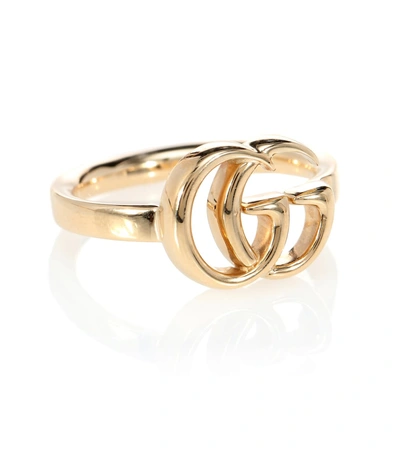 Shop Gucci Gg Running 18kt Gold Ring