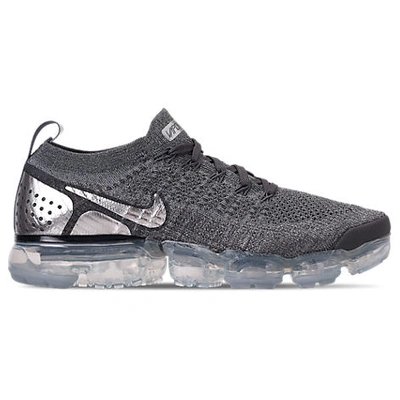 Shop Nike Women's Air Vapormax Flyknit 2 Running Shoes In Grey Size 7.0