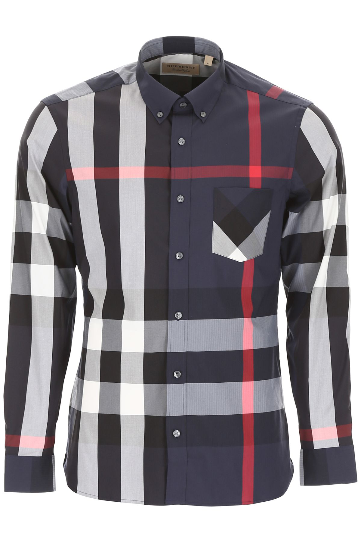 Burberry Casual Thornaby Shirt In Navy (blue) | ModeSens