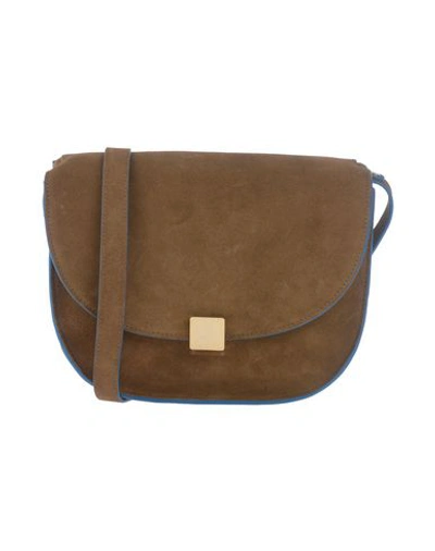 Shop Avril Gau Handbags In Khaki