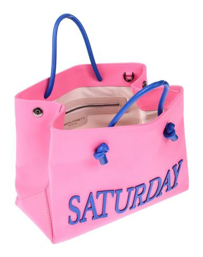 Shop Alberta Ferretti Handbags In Fuchsia