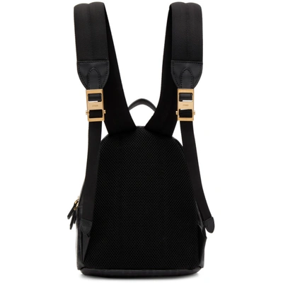 Shop Fendi Black Small  Mania Backpack In F0cfm White