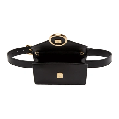 Shop Fendi Black F Is  Belt Bag In F0kur Black