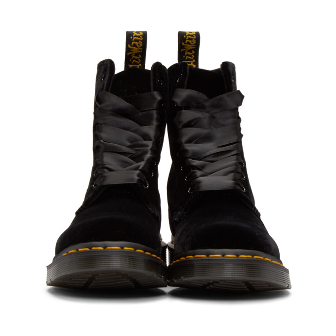 dr martens pascal velvet black