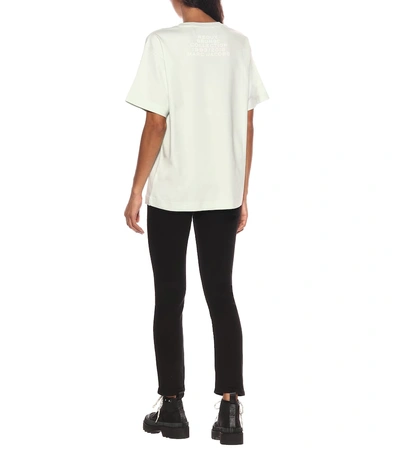 Shop Marc Jacobs Printed Cotton T-shirt In Green