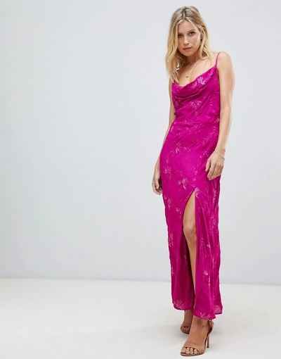 Shop Cleobella Josie Cowl Neck Slip Dress-pink