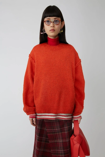 Shop Acne Studios  In Coral Red