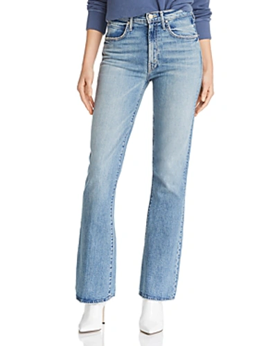 Shop Mother Desperado High-rise Bootcut Jeans In Secret Sister