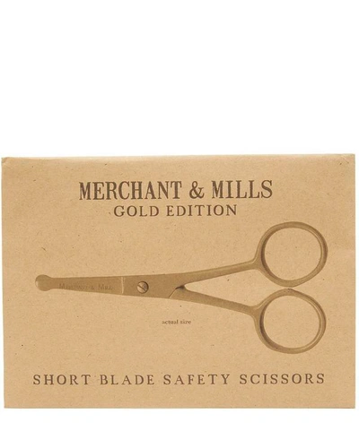 Shop Merchant & Mills Short Blade Safety Scissors In Metallics