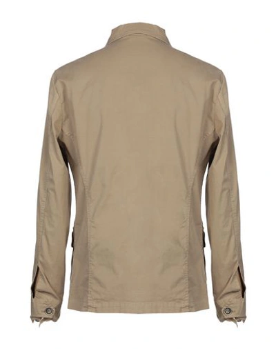 Shop Jeordie's Jackets In Beige