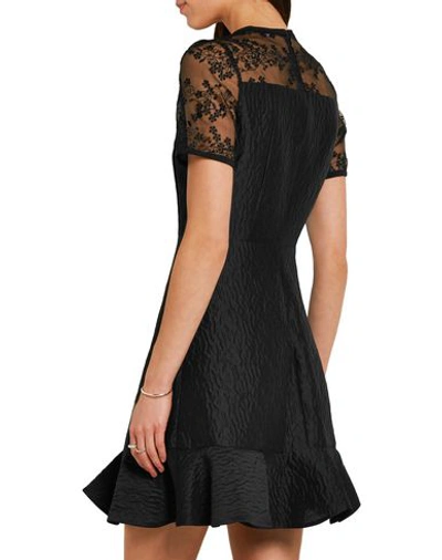 Shop Carven Short Dress In Black