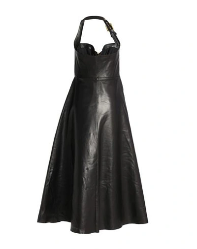 Shop Natasha Zinko Long Dresses In Black