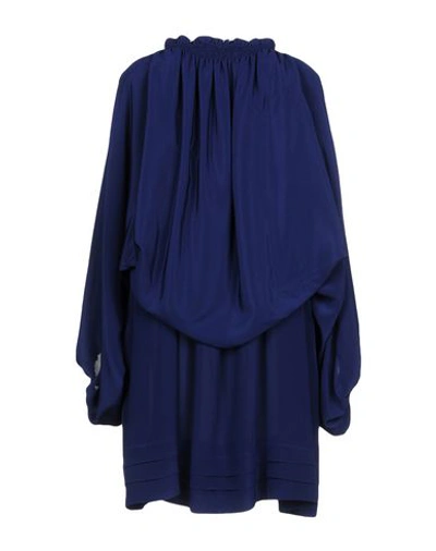 Shop Rossella Jardini Short Dress In Blue