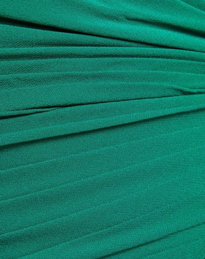 Shop Badgley Mischka Long Dress In Green