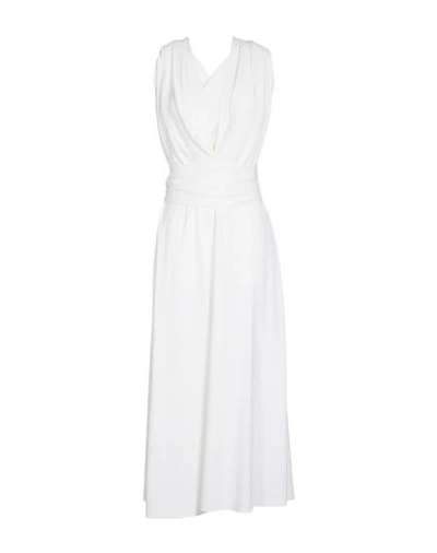 Shop Tome Long Dresses In White