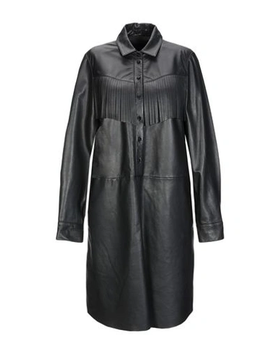 Shop Set Shirt Dress In Black