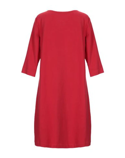 Shop Circolo 1901 Short Dress In Red
