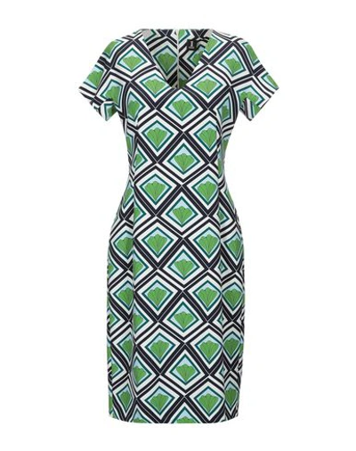 Shop One Knee-length Dress In Green