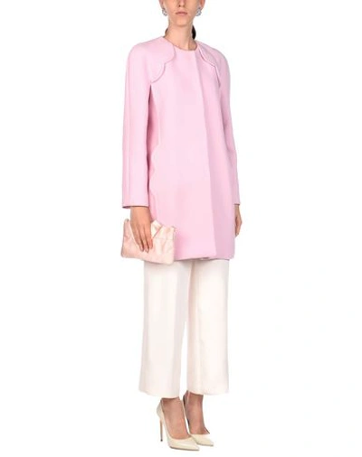 Shop Giambattista Valli Coat In Pink