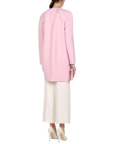 Shop Giambattista Valli Coat In Pink