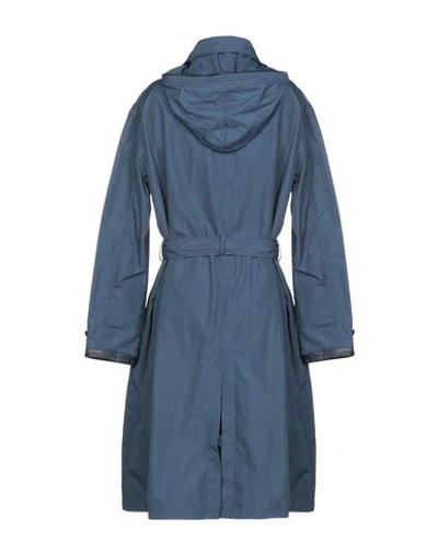 Shop Callens Overcoats In Slate Blue