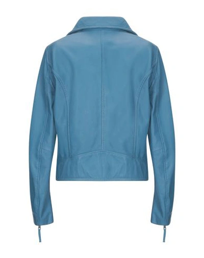 Shop Altea Jackets In Slate Blue