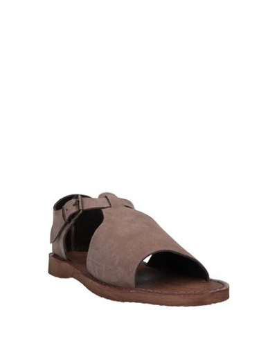 Shop Sangue Sandals In Dove Grey